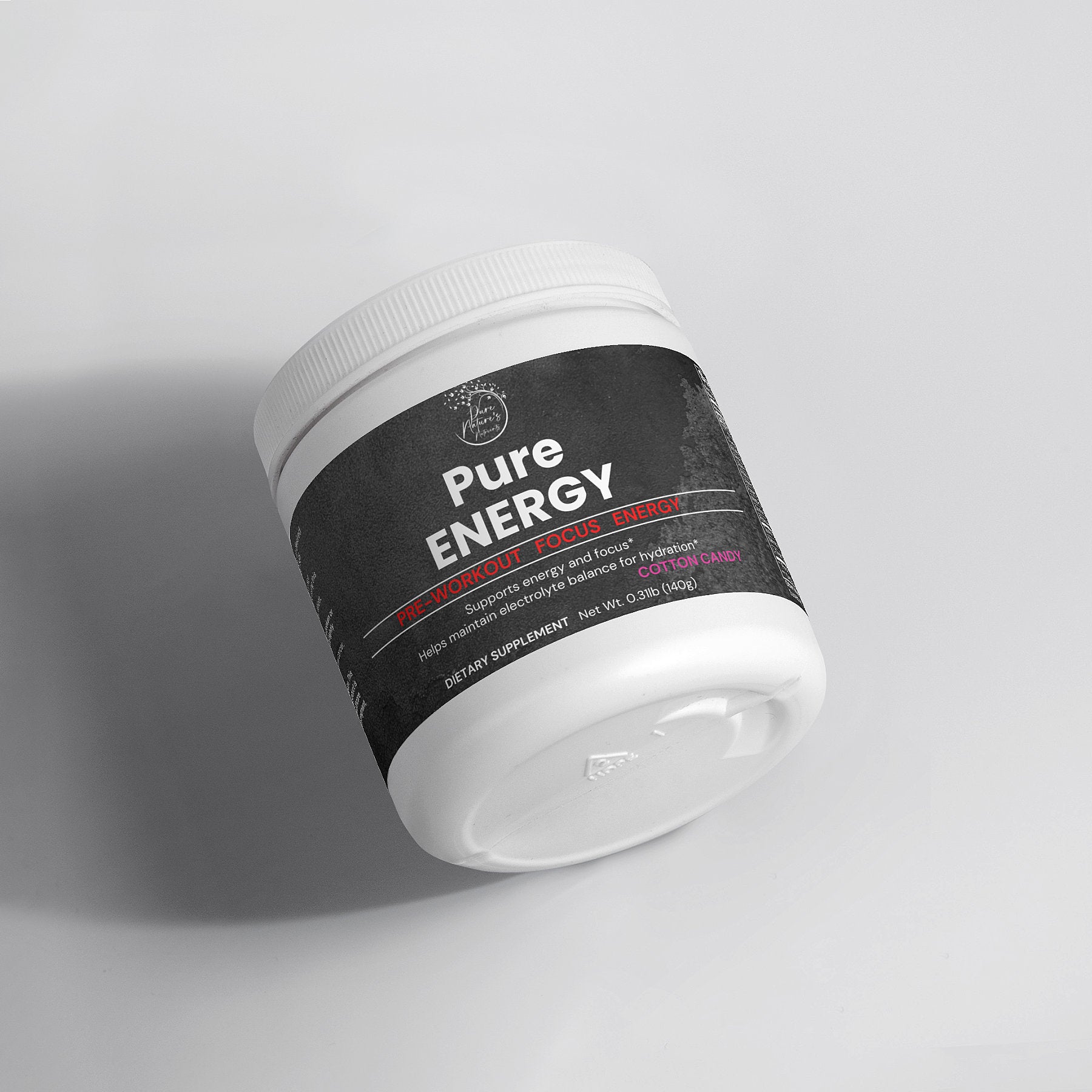 Pre- Workout Pure Energy Powder (cotton candy)