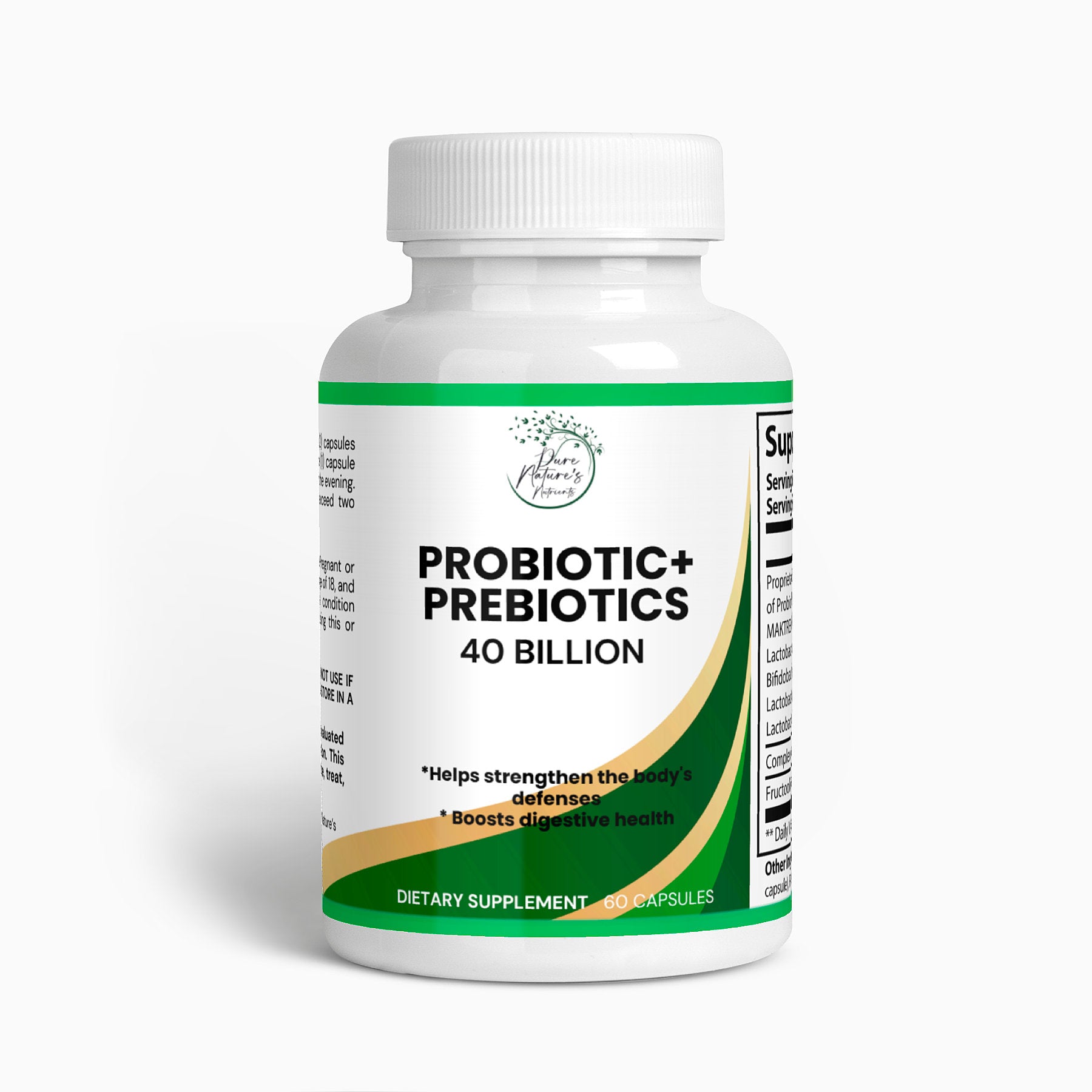 Probiotic 40 Billion with Prebiotics