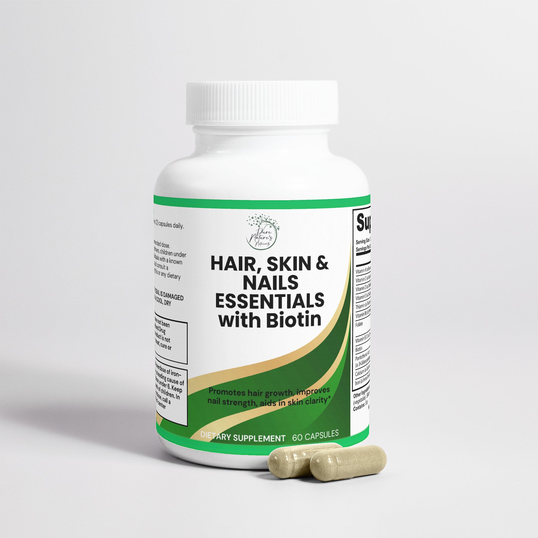 Hair, Skin and Nails Essentials with Biotin