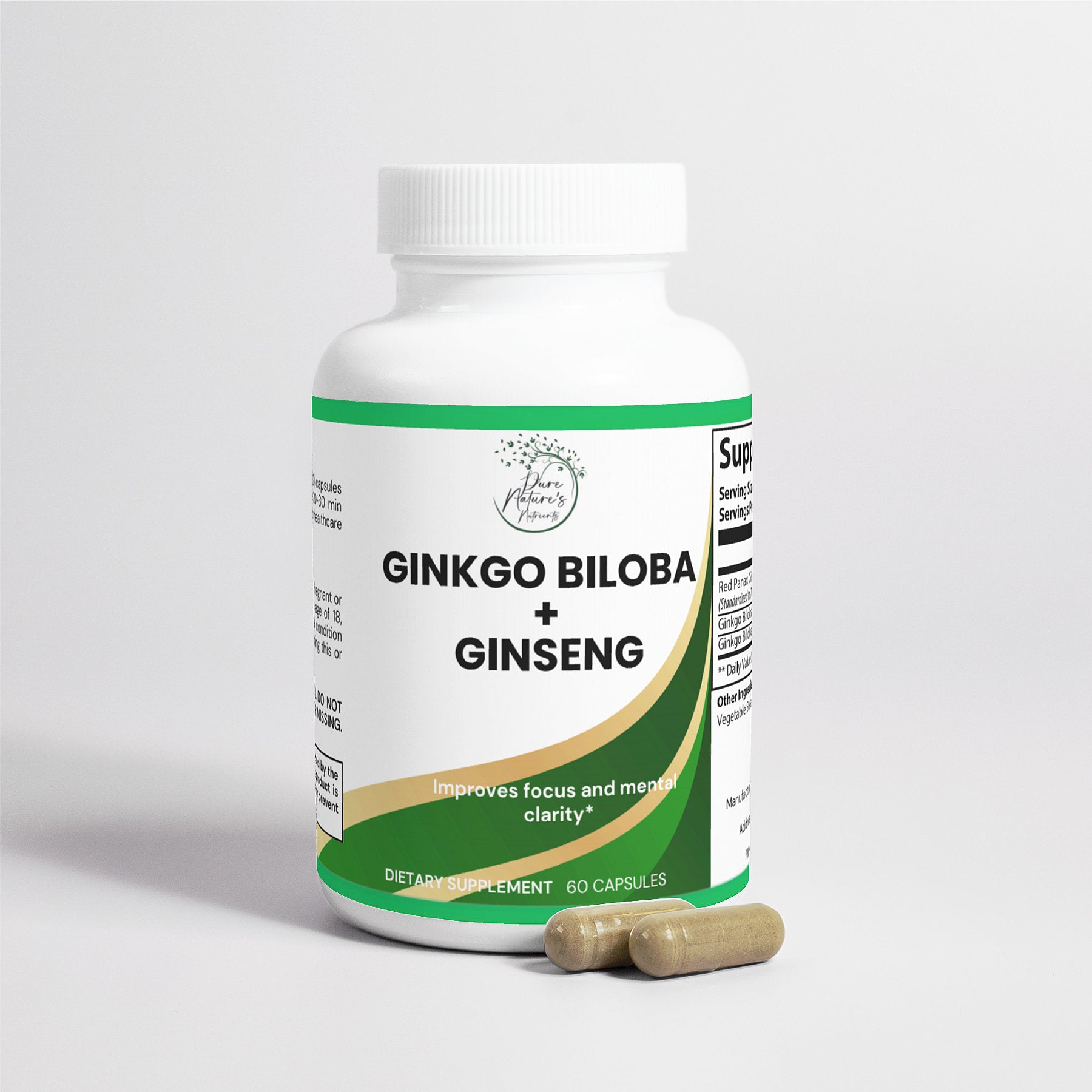 Ginkgo Biloba + Ginseng