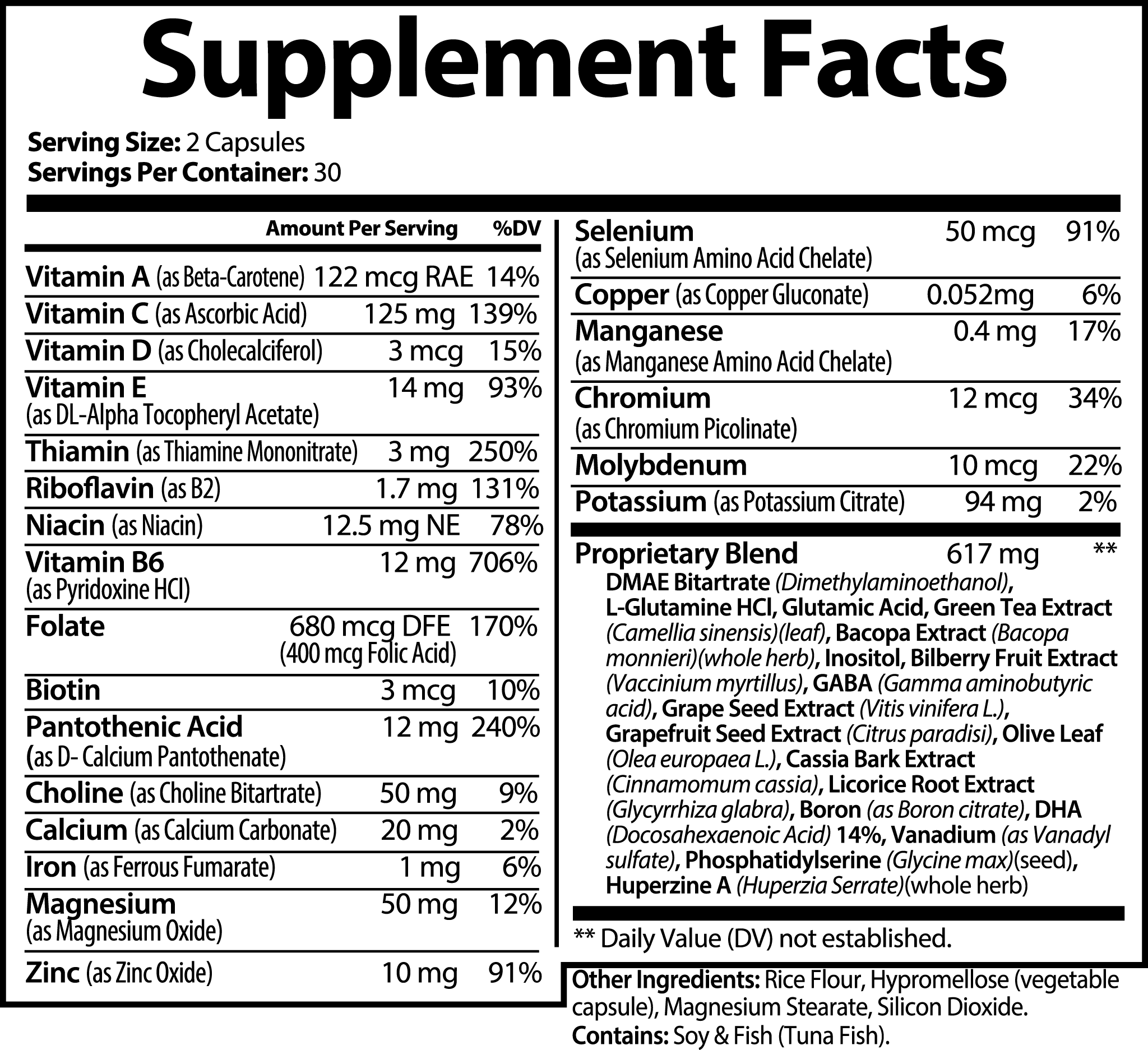 Brain & Focus Formula